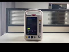Monitoreo de pacientes de la UCI con múltiples parámetros 7 pulgadas 1.5 kg para ECG NIBP RESP