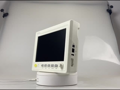 Monitor de pacientes de parámetros múltiples RESP con soporte de 10,1 pulgadas Monitor de visualización para el lado de la cama del hospital