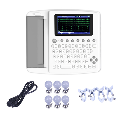 El ISO certificó la máquina médica de ECG con 12 canales