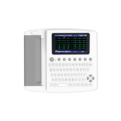 Máquina de Digitaces ECG del canal del hospital 12 del aparato médico profesional con la impresión