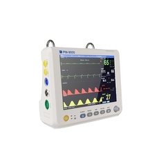 Monitor paciente del parámetro multi compacto con tamaño de la medida y más