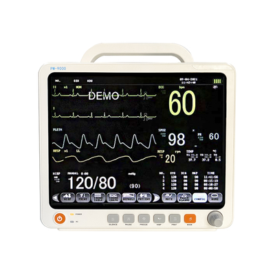 Monitoreo de signos vitales de ECG médico humano Monitoreo de signos vitales de paciente Monitoreo portátil