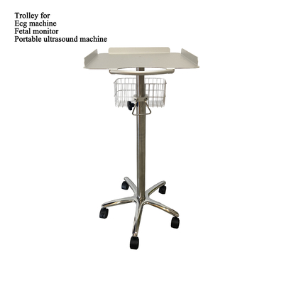 Trolley de monitor médico máquina de ultrasonido trolley para uso hospitalario de gran calidad carro de venta caliente