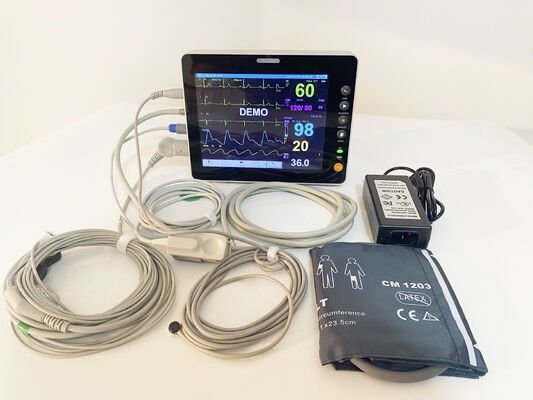 Monitor de Pacientes Multiparamétrico Detección Precisa de Signos Vitales Diseño Compacto para Clínicas Primarias Atención de Emergencia Uso Médico en el Hogar