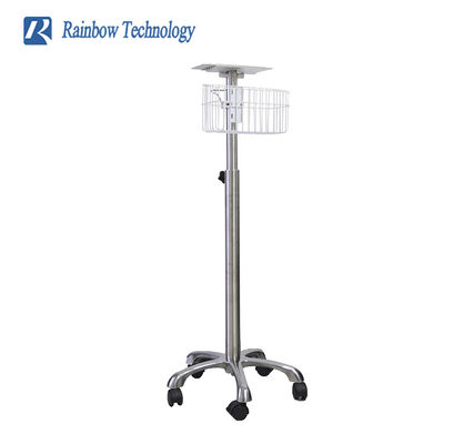 Carro de hospital móvil con altura ajustable, monitor de paciente médico, carro para la venta