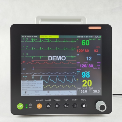 Módulo modular del monitor paciente USB Wifi de la pantalla táctil de 15 pulgadas con 3 5 la ventaja ECG