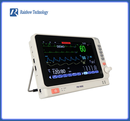 Menos accionan el monitor del multiparámetro del CO2 IBP de la máquina del monitor paciente en ICU