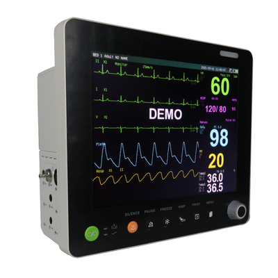 Instrumento médico de ECG de la supervisión de la pantalla táctil de la ventaja grande del monitor paciente 5
