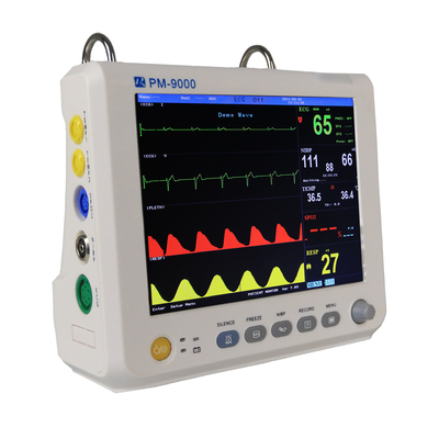 8 pulgadas 3 del parámetro del monitor paciente de monitor paciente de la ambulancia antiinterferente