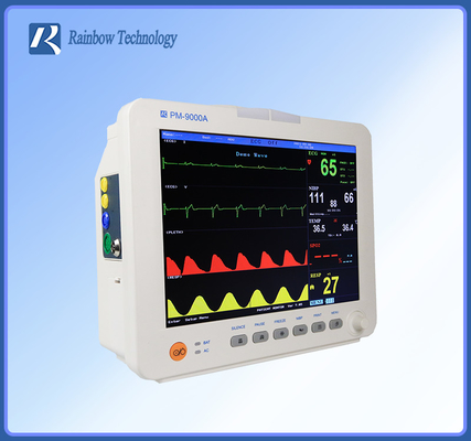 Monitor paciente del parámetro multi del estándar de seguridad exhibición del LCD TFT de 12,1 pulgadas