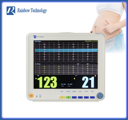 Monitor maternal fetal del ESU de corazón de los parámetros fetales antis del monitor 9