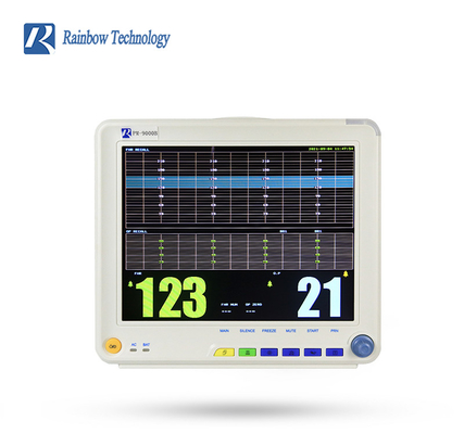 construido en la CA fetal DC de Rate Monitor del corazón de la batería de litio de doble finalidad para la mujer embarazada