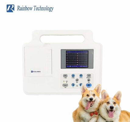 Máquina portátil del veterinario ECG de las ventajas GB/T18830-2009 12