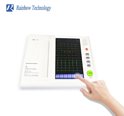 Ventaja Digital de la máquina 12 del canal ECG del electrocardiógrafo 12 del hospital