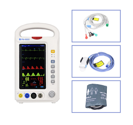 Ambulancia 6 Para del monitor paciente del PDA de la instalación de atención sanitaria para los primeros auxilios