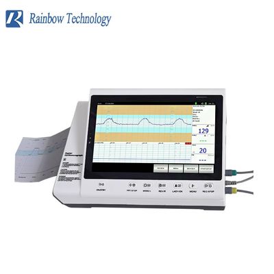 3 impresora fetal de Rate Monitor Cardiotocography Machine With del corazón de los gemelos CTG de los parámetros