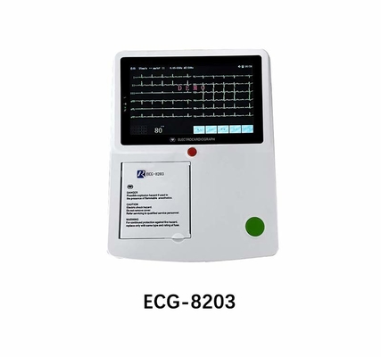 12 Máquina de Ecg de plomo 1/ 3/ 6/ 12 Prueba de estrés por conducto de ecg Máquina de electrocardiograma