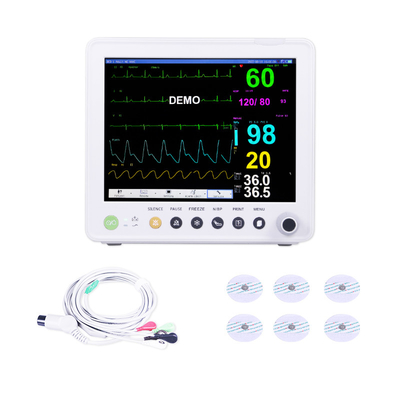 Monitor paciente de PM-9000A para las clínicas de la emergencia 6 parámetros con el modelo multi opcional