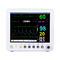 12 monitor paciente del parámetro multi del equipamiento médico ICU del veterinario de la pantalla táctil del color de la pulgada