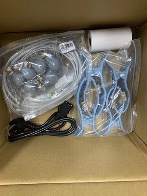Monitor de ECG portátil de 6 canales Analista de pantalla táctil recargable Construido en batería de iones de litio