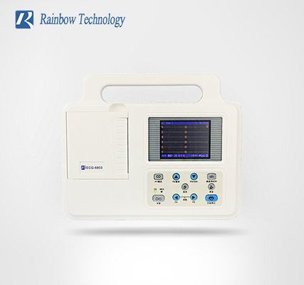 Máquina médica de ECG de una o varias derivaciones con análisis en tiempo real/fuera de línea