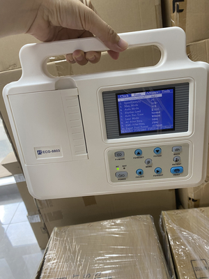 Máquina médica de ECG de una o varias derivaciones con análisis en tiempo real/fuera de línea