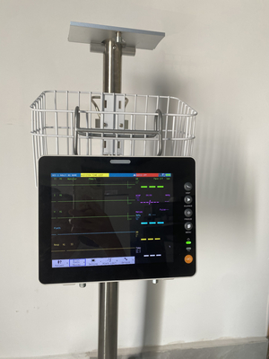 Hospital Médico Móvil Monitor del Paciente Monitor del Feto Carro del Carro