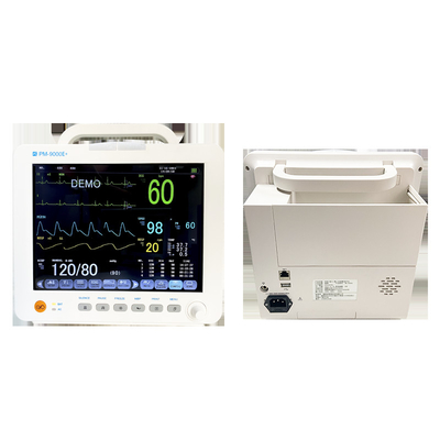 Monitoreo portátil de signos vitales de varios parámetros, monitoreo cardiocardiológico con soporte