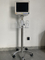 Trolley de monitoreo de pacientes de hospital móvil de aleación de aluminio con cesta
