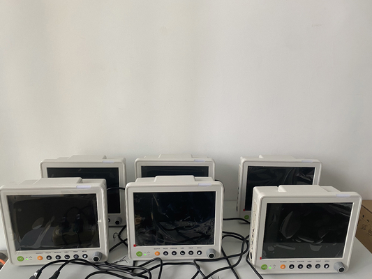 Monitoreo portátil de patología con pantalla TFT-LCD portátil de hospital de 5 conductos con ETCO2