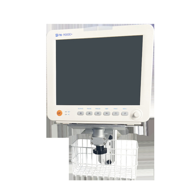 12.1 pulgadas monitor de paciente recargable fácil de usar interfaces USB máquina de ECG hogar hospital
