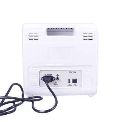 Pantalla LCD portátil de 12,1 pulgadas de signos vitales Monitor del paciente con soporte de soporte