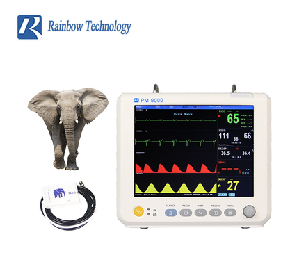 Equipo hospitalario ECG UCI Monitor portátil para pacientes con múltiples parámetros