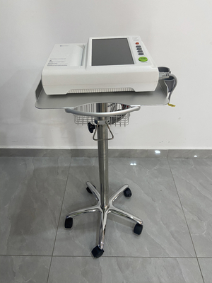 Estante de rodadura robusto para la máquina de ECG de Mindary y la máquina de ultrasonido en el carromato del hospital