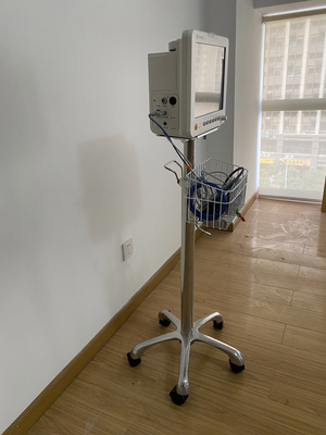 Dispositivo médico Monitor de parámetros múltiples 6 parámetros 12 pulgadas monitor del paciente