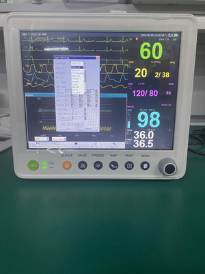 12.1 pulgadas dispositivos de primeros auxilios signos vitales monitor monitor del paciente