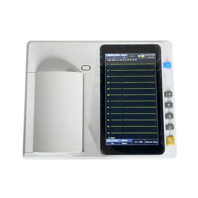 Máquina portátil de ECG de 3/6 canales para el hospital