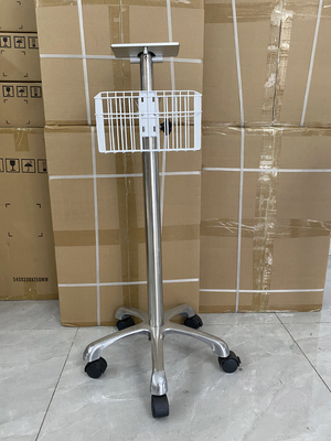 Buen hospital de calidad médica de metal carruaje con precio de fábrica para el monitor paciente
