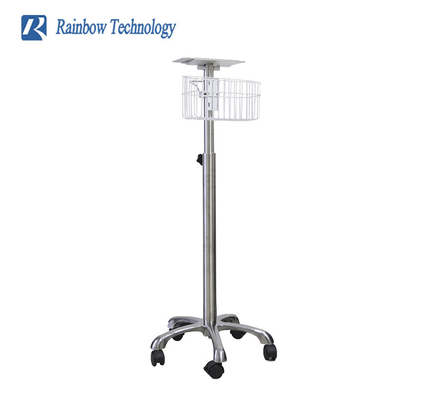 Dispositivos médicos hospitalarios Trolley para el paciente de monitoreo de rol Stand