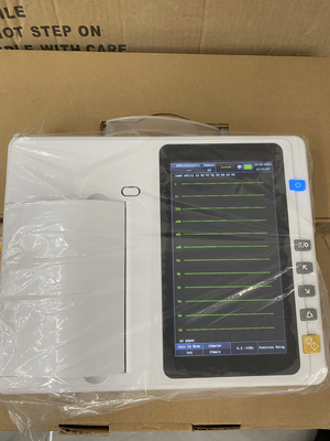 7 pulgadas de color TFT-LCD pantalla táctil electrocardiograma máquina de ECG digital