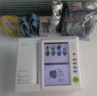 China venta caliente de 12 canales 12capa máquina de ECG para el hospital