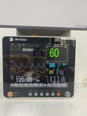 Dispositivo médico Monitor de parámetros múltiples 6 parámetros 12 pulgadas monitor del paciente