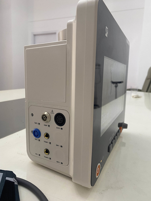 Monitoreo de pacientes de parámetros múltiples con ECG Resp SpO2 Nibp Temp y soporte móvil OEM disponible