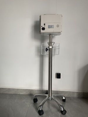 Monitor de paciente multiparamétrico portátil de 12,1 pulgadas con soporte de carro y batería de iones de litio incorporada para UCI de hospital