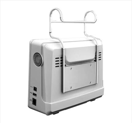 Monitor de paciente multiparamétrico portátil de 8 pulgadas para uso humano con ECG de 7 canales y alarma de 3 niveles