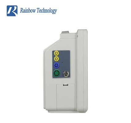 Monitor de paciente de 6 parámetros con carro de cama y fuente de alimentación eléctrica, 1 año de garantía