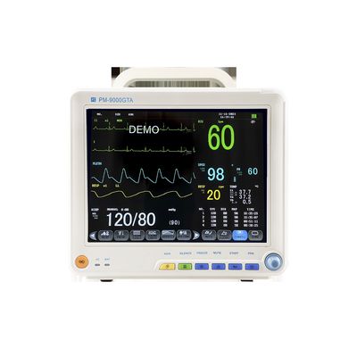 Monitor de paciente multiparamétrico eléctrico con soporte para 7 idiomas y fuente de alimentación de 100-240V para cuidados neonatales