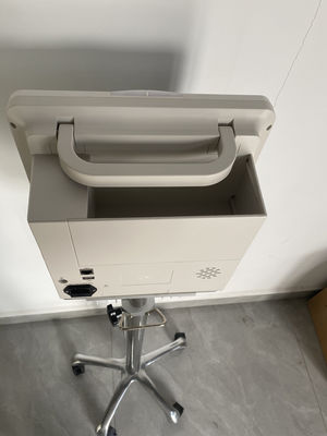 Monitor de paciente ECG de tamaño 38*20*41CM, peso neto 3.24kg, con soporte móvil para sala de UCI