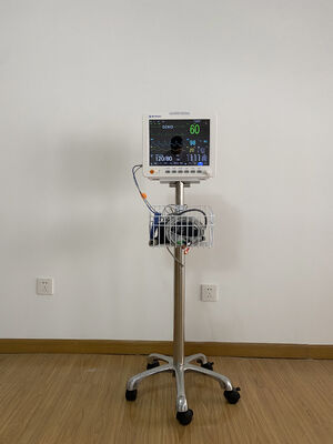 12.1 pulgadas de uso del hospital de signos vitales máquina de múltiples parámetros de monitor del paciente para la sala de cuidados intensivos