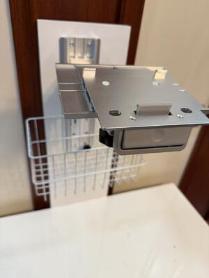 Soporte de pared compatible con el monitor de pacientes del arco iris soporte opcional para el monitor IMEC de Mindray